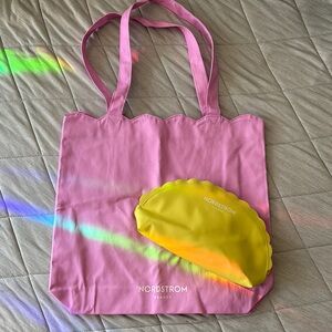 Nordstrom Beauty Tote and Cosmetic Bag Set
